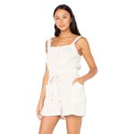Roxy On Beach Time Romper - Women's Pumice Stone Solid
