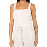 Roxy On Beach Time Romper - Women's Pumice Stone Solid