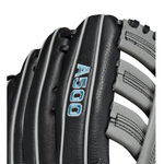 Wilson A500 Series Baseball Glove - Youth - Black / Grey / Tropical Blue.jpg