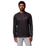 Columbia Terminal Tackle Horizon Line Long-Sleeve Shirt - Men's Shark / Bass