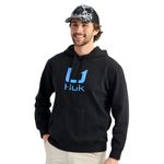 Huk Barb U Cotton Fleece Hoodie - Men's Black