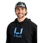 Huk Barb U Cotton Fleece Hoodie - Men's Black