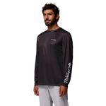 Columbia Terminal Tackle Horizon Line Long-Sleeve Shirt - Men's Shark / Bass