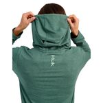 Huk Coldfront+ Pullover Hoodie - Women's North Atlantic Heather