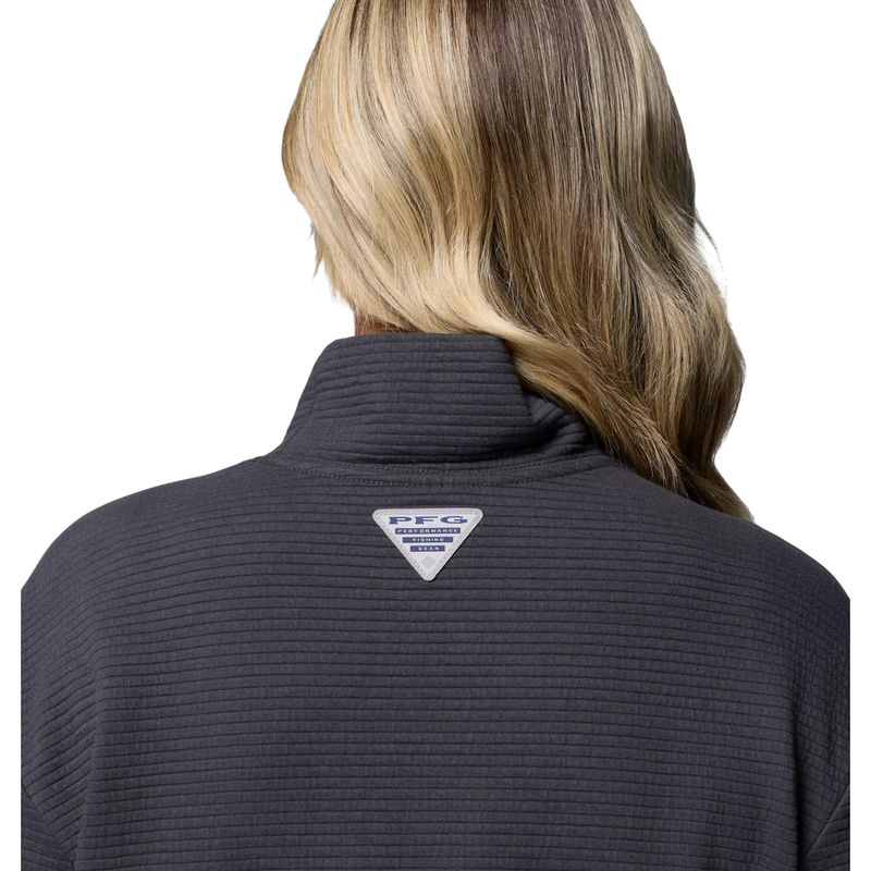 Columbia Open Water Mock Neck Long-Sleeve Shirt - Women's Shark