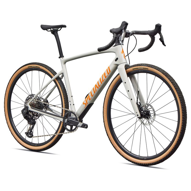 Specialized Diverge 4 Comp Bike - 2026 Dolomite Metallic / Orange Zest