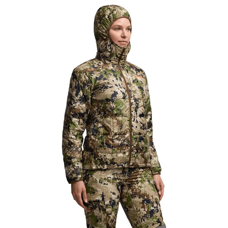 Sitka Microdown Hooded Jacket - Women's Optifade Subalpine