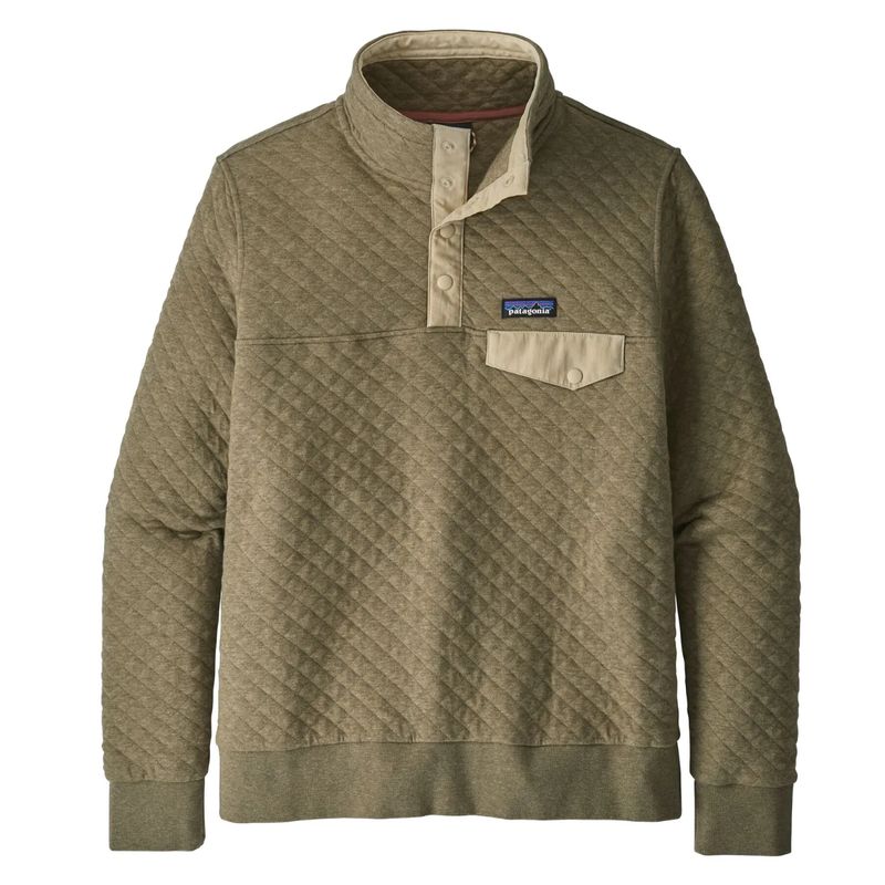 patagonia snap t pullover quilted