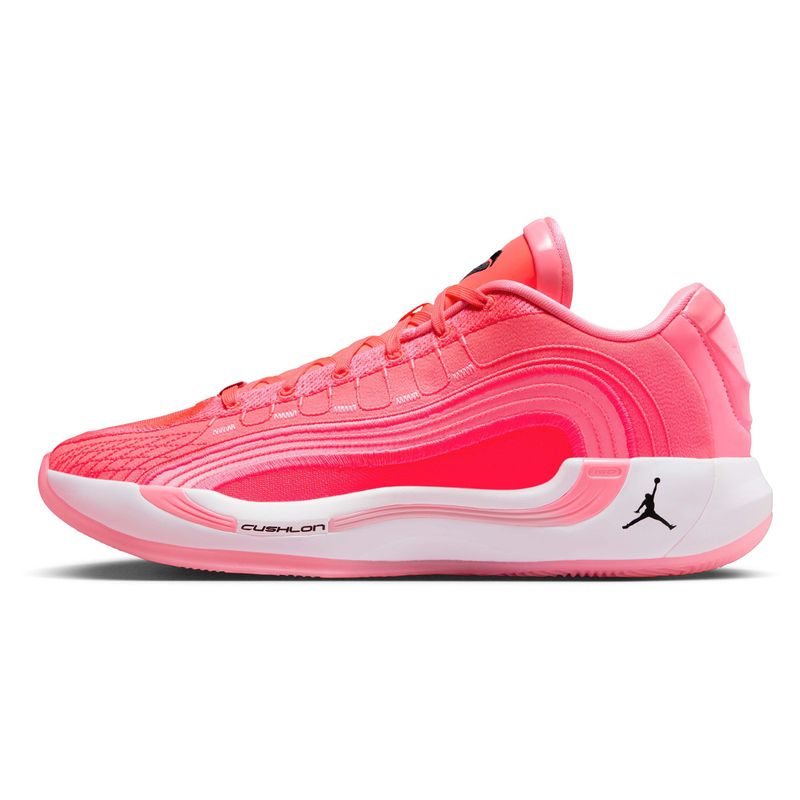 Nike Luka 4 White Cement Basketball Shoe - Men's Flash Crimson / Black Sunset Pulse White