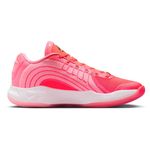 Nike Luka 4 White Cement Basketball Shoe - Men's Flash Crimson / Black Sunset Pulse White