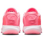 Nike Luka 4 White Cement Basketball Shoe - Men's Flash Crimson / Black Sunset Pulse White