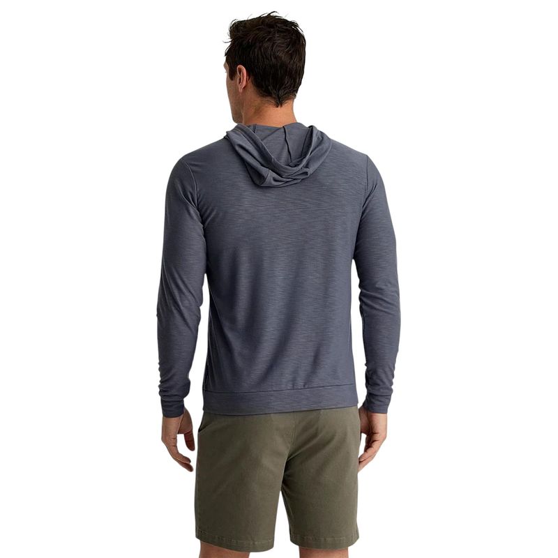 Free Fly Bamboo Slub Hoodie II - Men's Storm Cloud