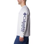 Columbia Terminal Tackle Shirt - Men's White/Nightshade Logo