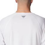 Columbia Terminal Tackle Shirt - Men's White/Nightshade Logo