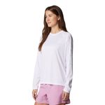 PFG Tidal Tee II Long Sleeve Shirt White / Cirrus Grey