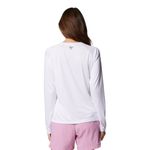PFG Tidal Tee II Long Sleeve Shirt White / Cirrus Grey