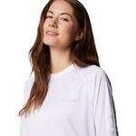 PFG Tidal Tee II Long Sleeve Shirt White / Cirrus Grey