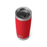 YETI Rambler 20 oz Tumbler with MagSlider Lid Rescue Red PF