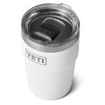 YETI Rambler 16 oz Stackable Cup with MagSlider Lid White