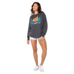 Roxy Mountains Majesty Oversized Long-Sleeve T-Shirt - Women's Phantom Mountains Majesty OLS