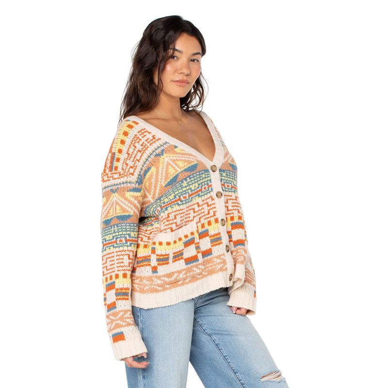 Roxy Tamarindo Cardigan - Women's Parchment Tamarindo Cardigan