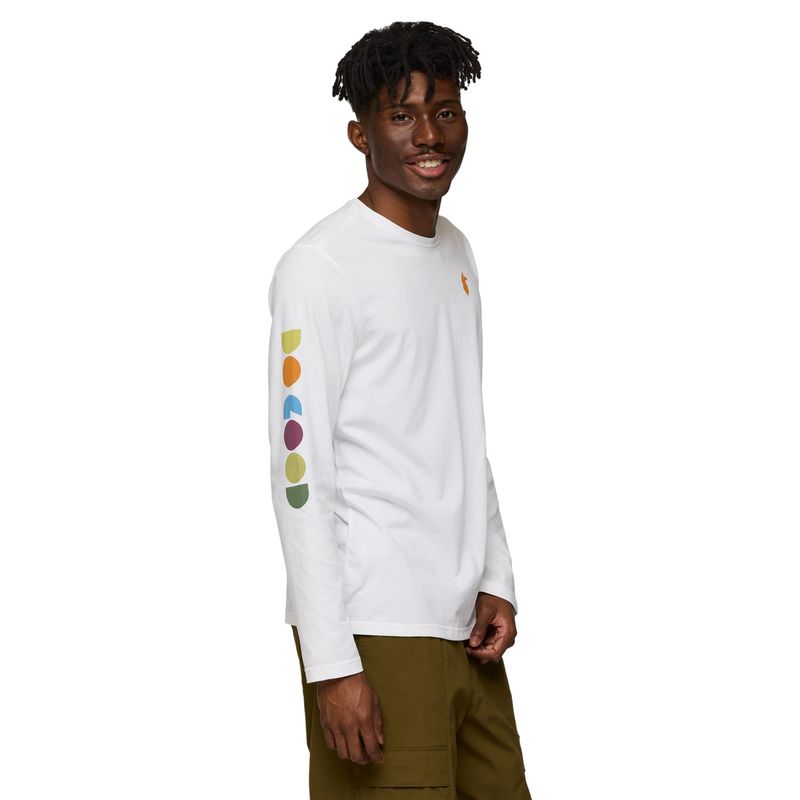Cotopaxi Geo Do Good Long-Sleeve T-Shirt - Men's White