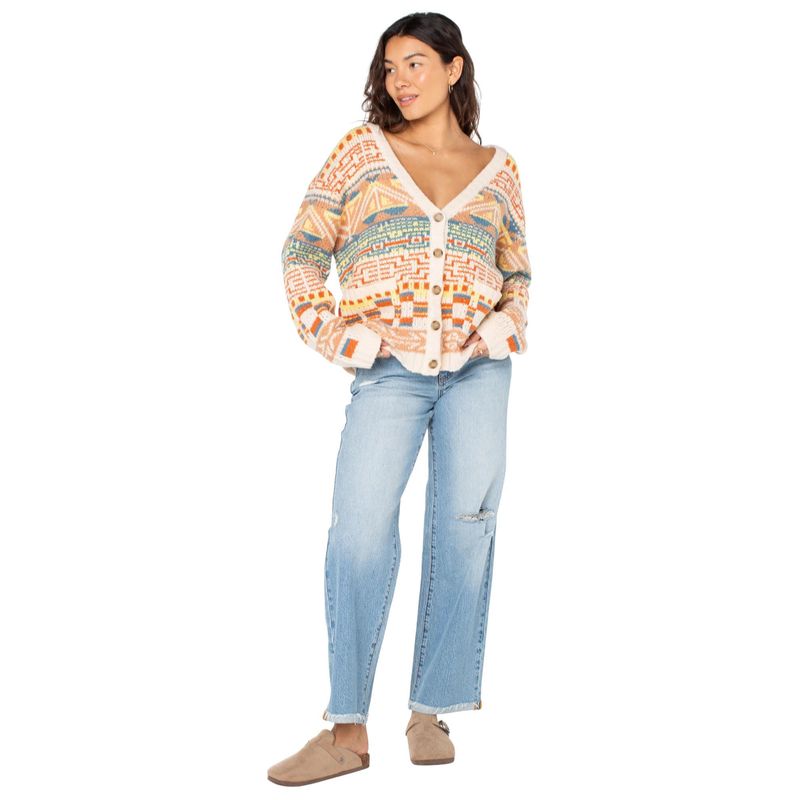 Roxy Tamarindo Cardigan - Women's Parchment Tamarindo Cardigan
