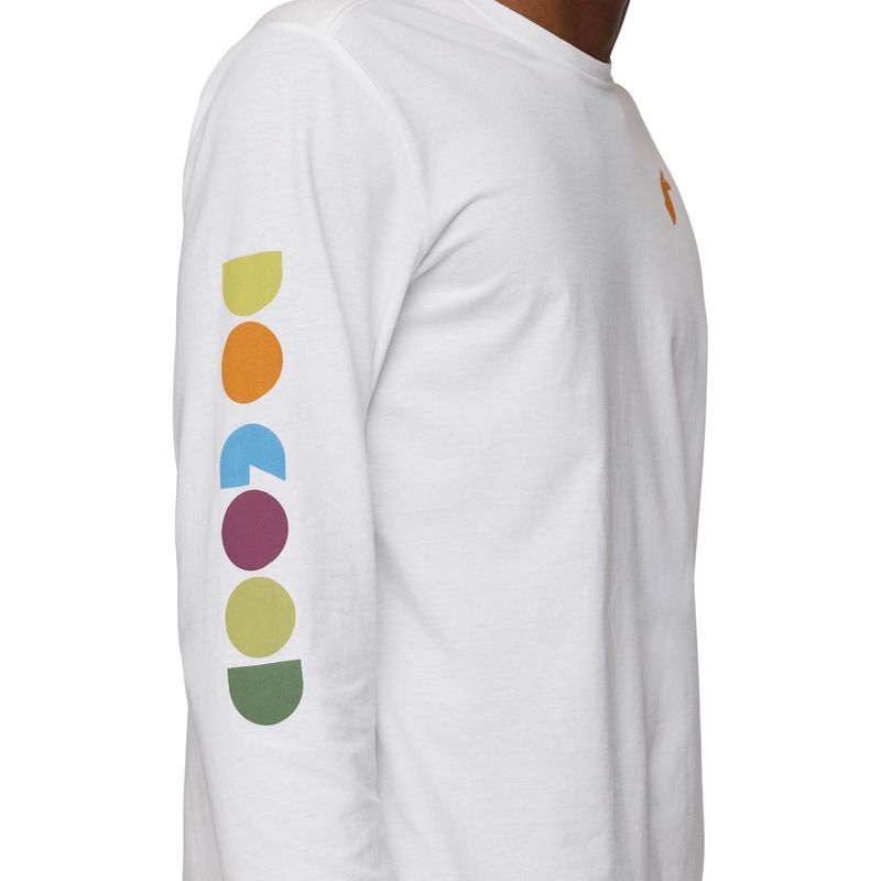 Cotopaxi Geo Do Good Long-Sleeve T-Shirt - Men's White