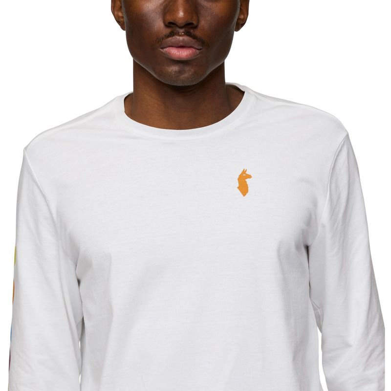 Cotopaxi Geo Do Good Long-Sleeve T-Shirt - Men's White