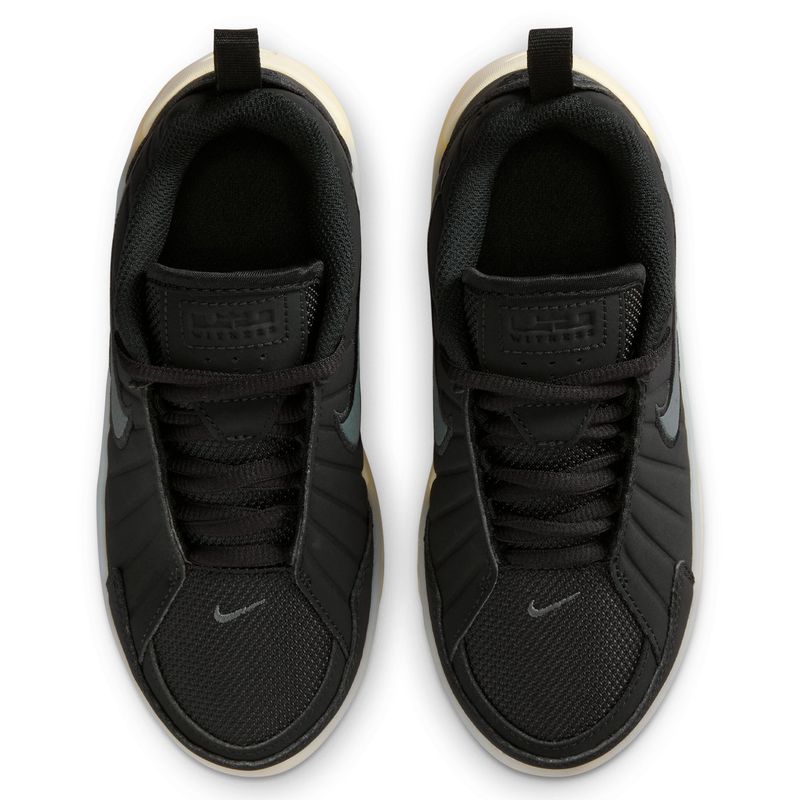 Nike Lebron Witness IX Shoe - Youth (GS) Black / Iron Grey / Coconut Milk