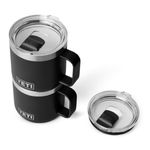 YETI Rambler 14oz Stackable Mug with Ceramic Lining Black