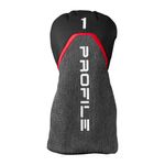 Wilson Profile Complete Golf Club Stand Bag Set - Men's Black / Red