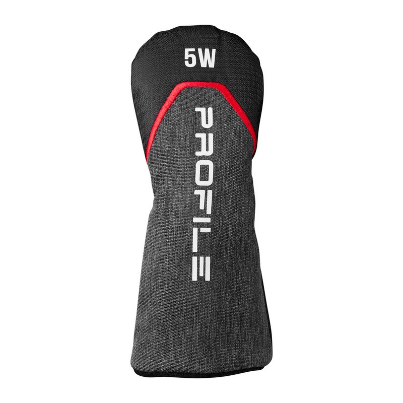 Wilson Profile Complete Golf Club Stand Bag Set - Men's Black / Red