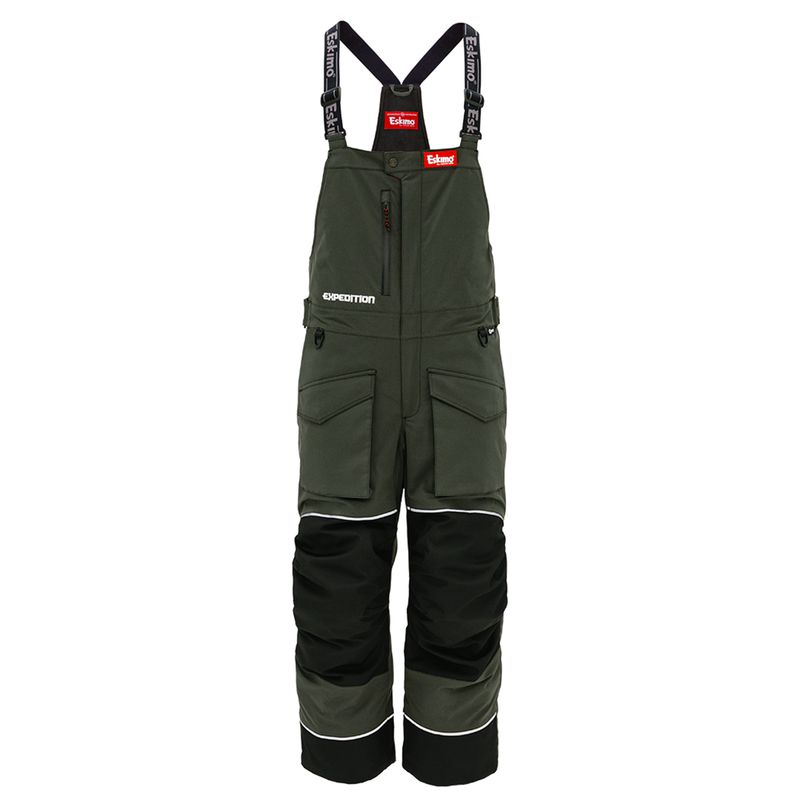 Eskimo Expedition Bib - Men's Green / Black