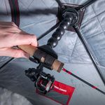 Eskimo E-Hub Rod Holder Black