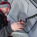 Eskimo E-Hub Rod Holder Black