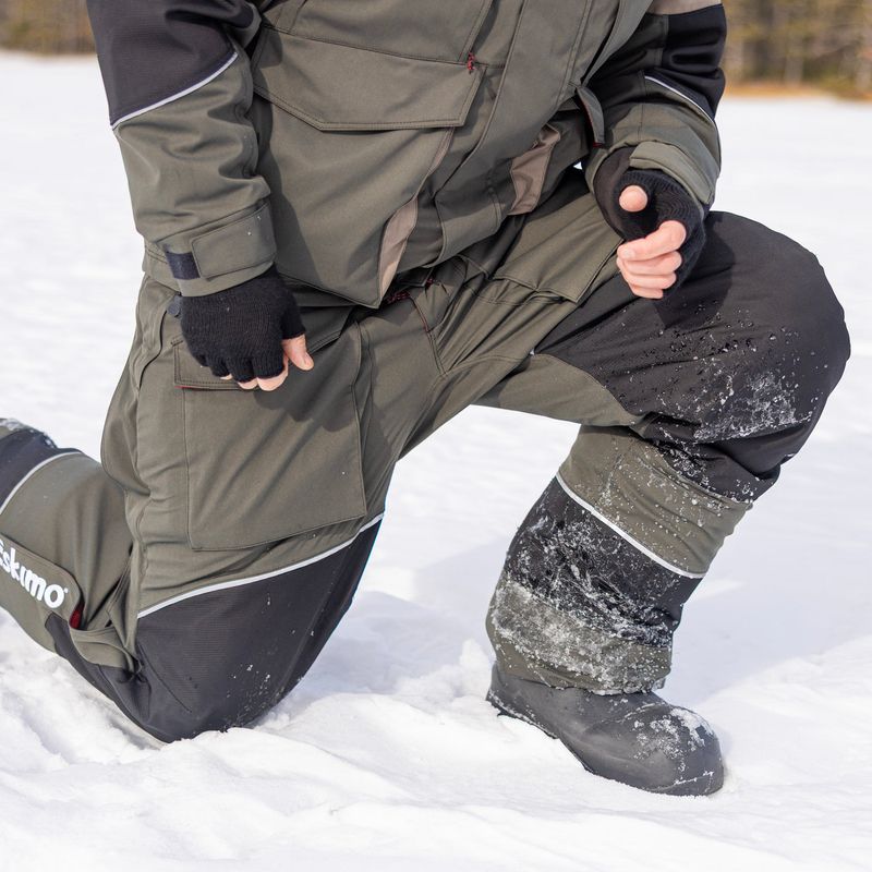 Eskimo Expedition Bib - Men's Green / Black