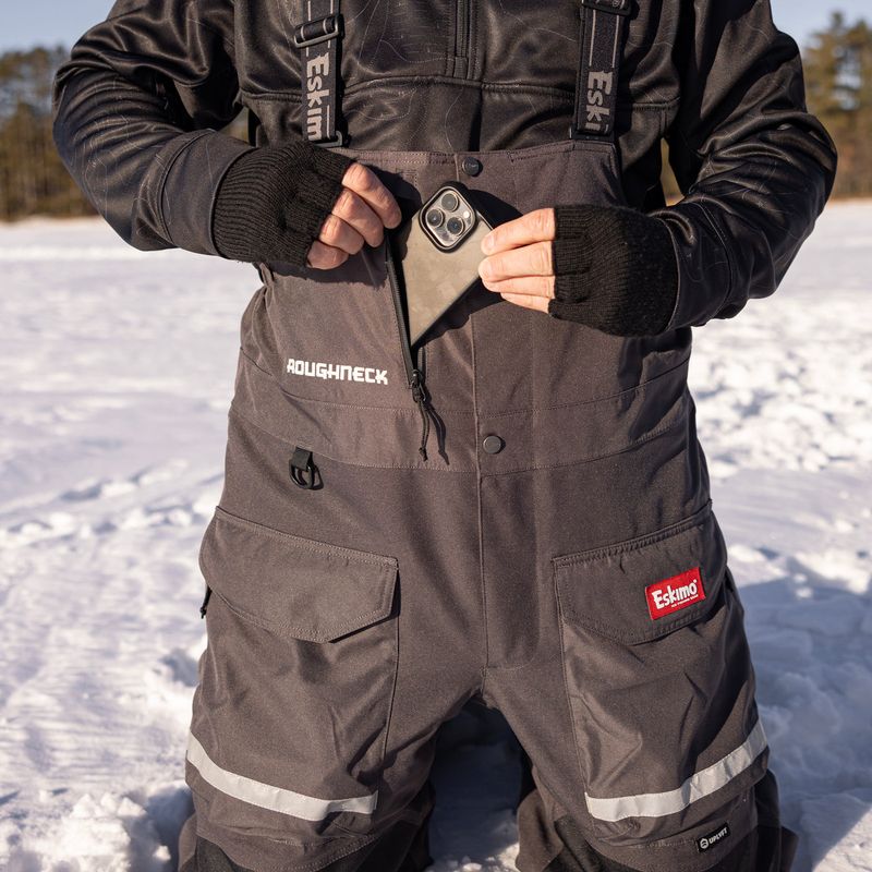 Eskimo Roughneck Bib - Men's Grey