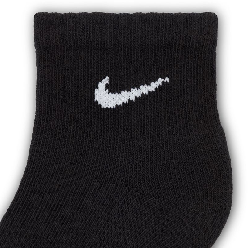 Nike Everyday Ankle Sock - Youth (6 Pack) Black / White