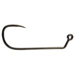 Fulling Mill Jig Force Long Barbless Hook Black Nickel
