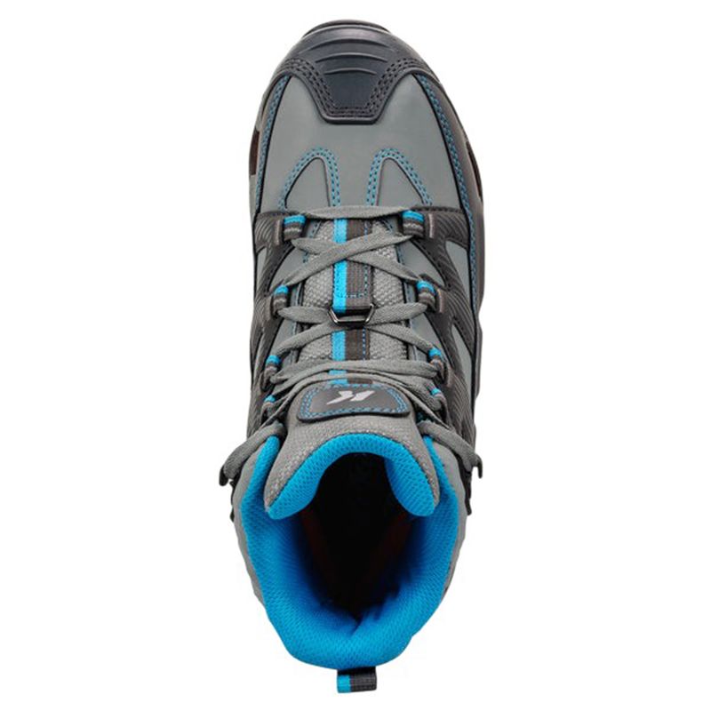 Korkers Bantam Lite Sole with Felt and Kling-On - Women's Grey / Aqua