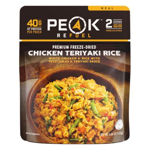 Peak Refuel Chicken Teriyaki Rice Freeze Dried Meal