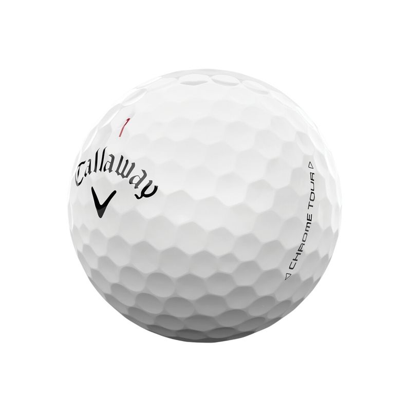 Callaway Golf Chrome Tour Truvis Just Tap It In Golf Ball (12 Pack) White / Just Tap It In