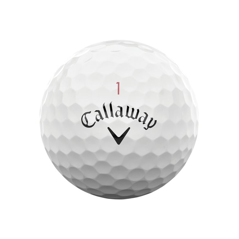 Callaway Golf Chrome Tour Truvis Just Tap It In Golf Ball (12 Pack) White / Just Tap It In