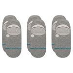 Stance Icon No Show Sock (3 Pack) - Women's Heather Grey