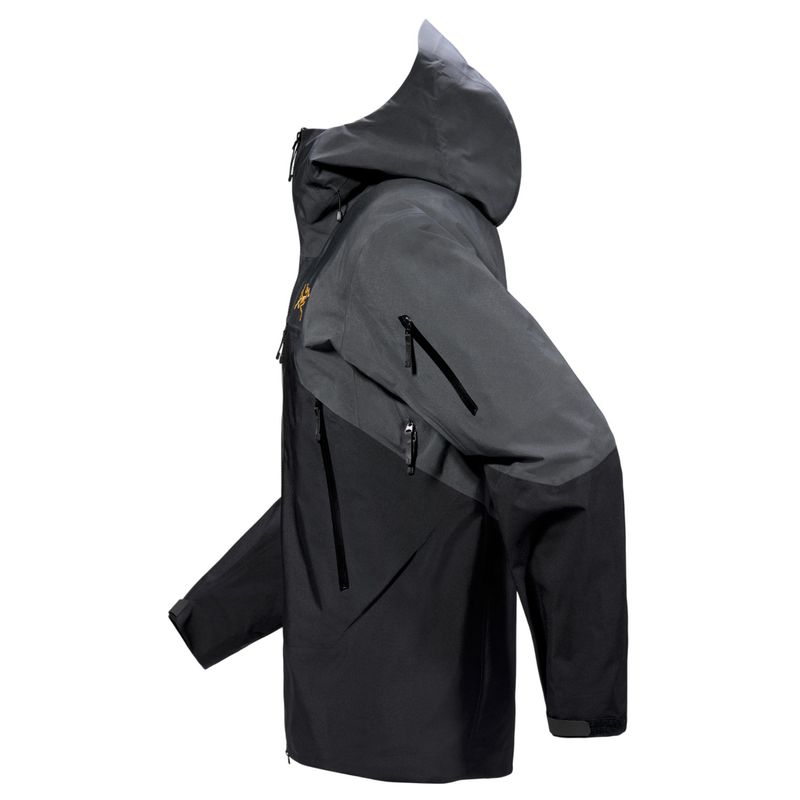 Arc'teryx Rush Snow Jacket - Men's Graphite / Black / Yukon