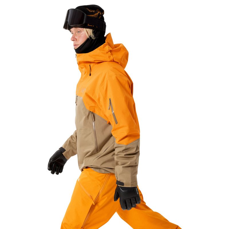 Arc'teryx Rush Snow Jacket - Men's Blaze / Canvas