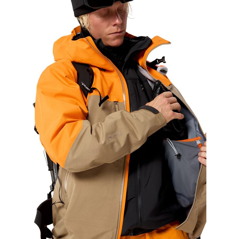 Arc'teryx Rush Snow Jacket - Men's Blaze / Canvas