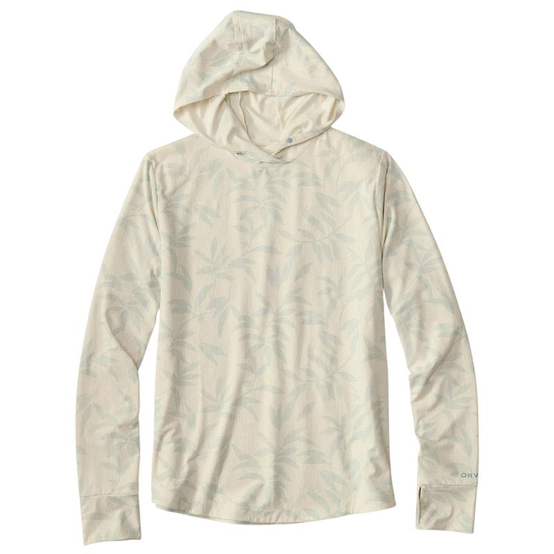 Orvis Sun Defense Hoodie - Women's Snow Storm Chambrey Leaf