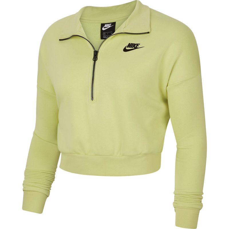 women's nike sportswear essential crop long sleeve top